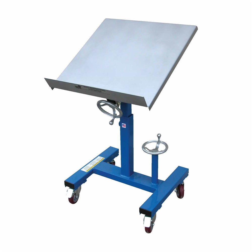 Vestil WT-2424 Mobile Tilting Work Table 300 Lb 24 X 24 - Ace Tool Group - Vestil