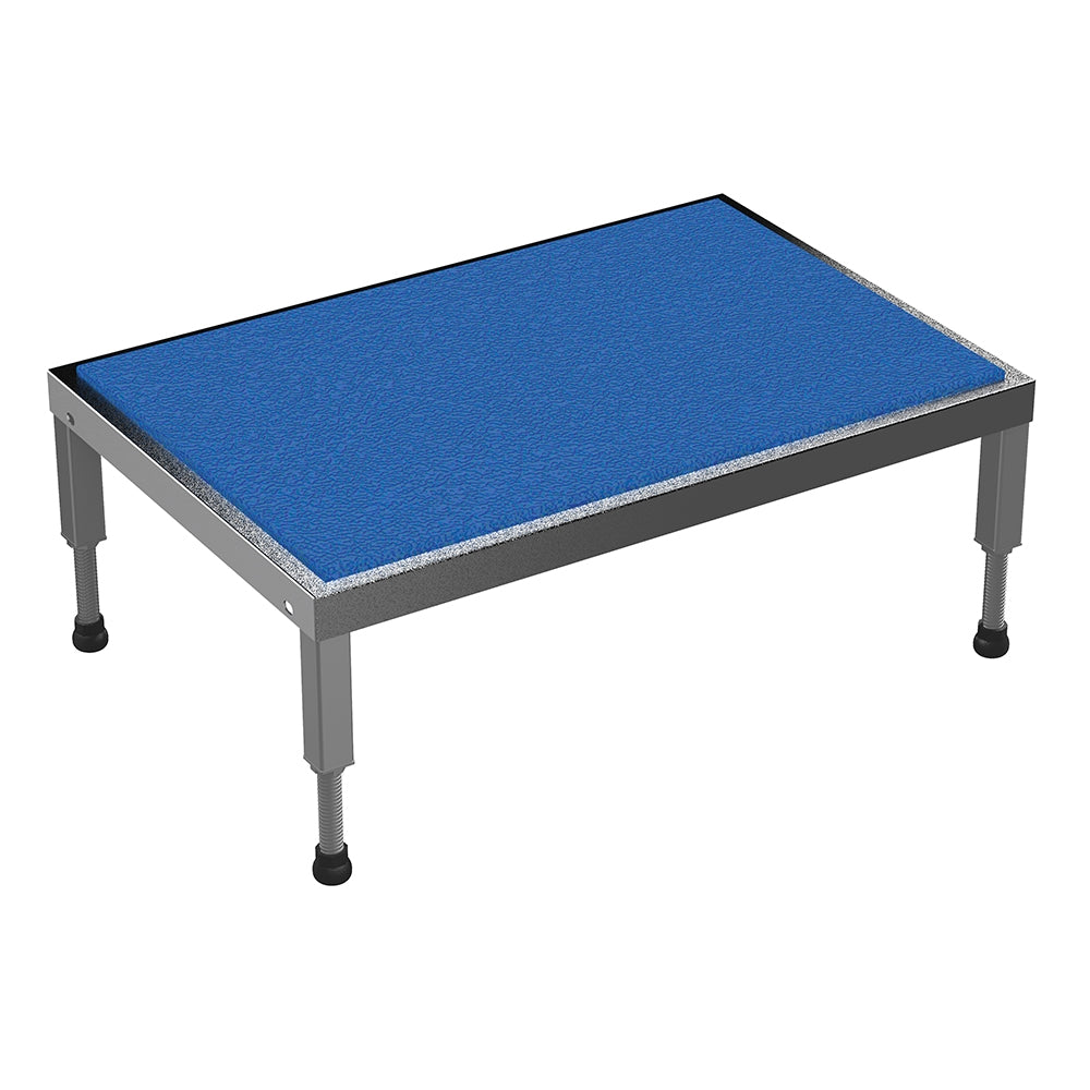 Vestil Adj Ss Stand 10-1/2-16-1/2 H 24w X 36l - Ace Tool Group - Vestil