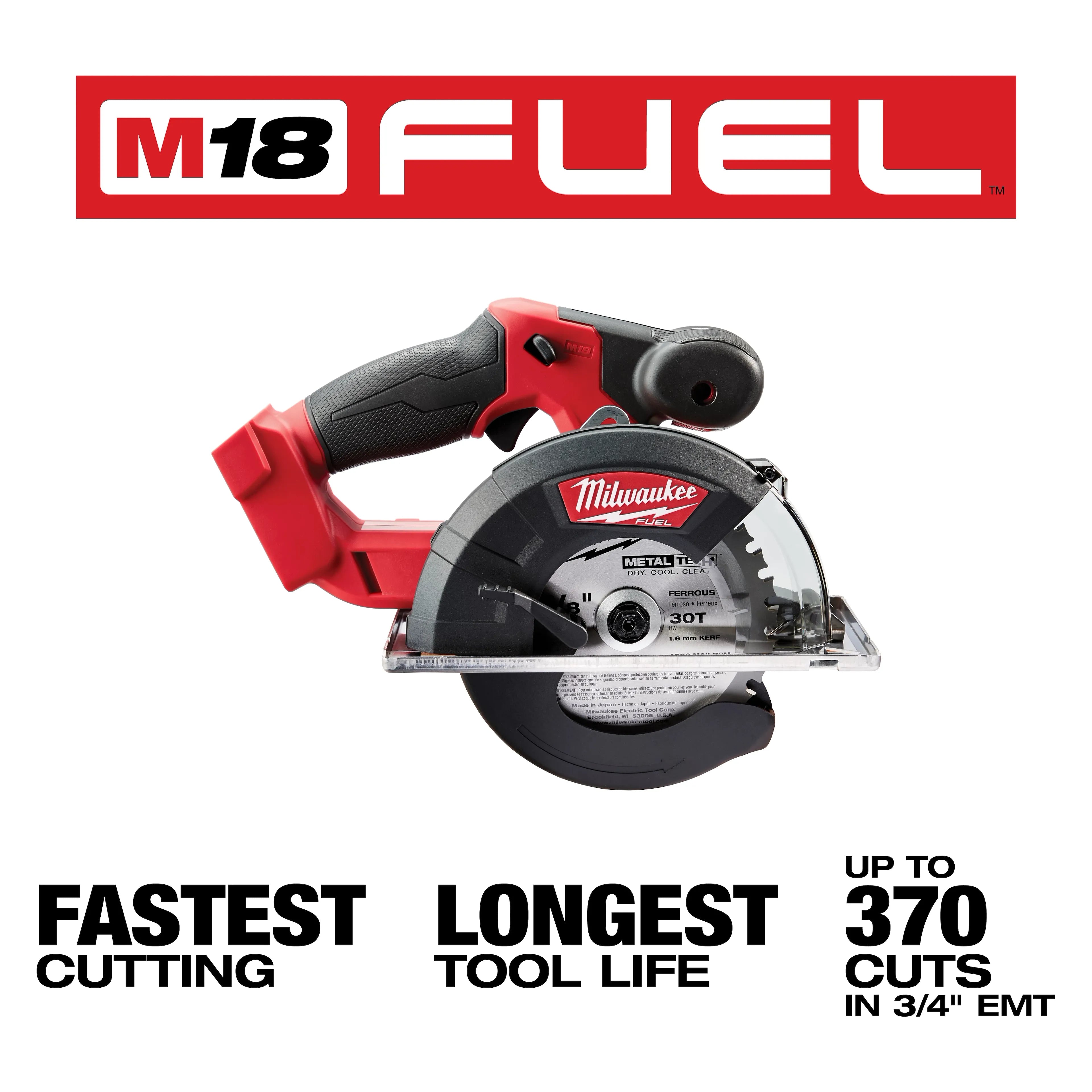 Milwaukee 2782-20 M18 Metal Cutting Circular Saw - Ace Tool Group - Milwaukee