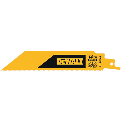 Dewalt Dwar6114B25 6 In. 14 Tpi Recip Saw 25 Pack - Ace Tool Group - DeWalt