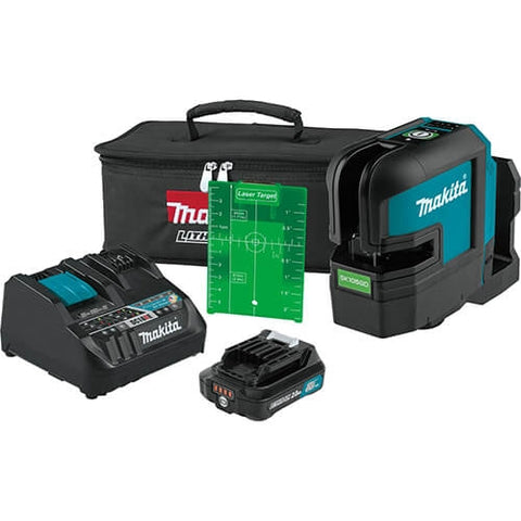 Makita SK105GDNAX 12V Green Beam Laser Kit - Ace Tool Group - Makita