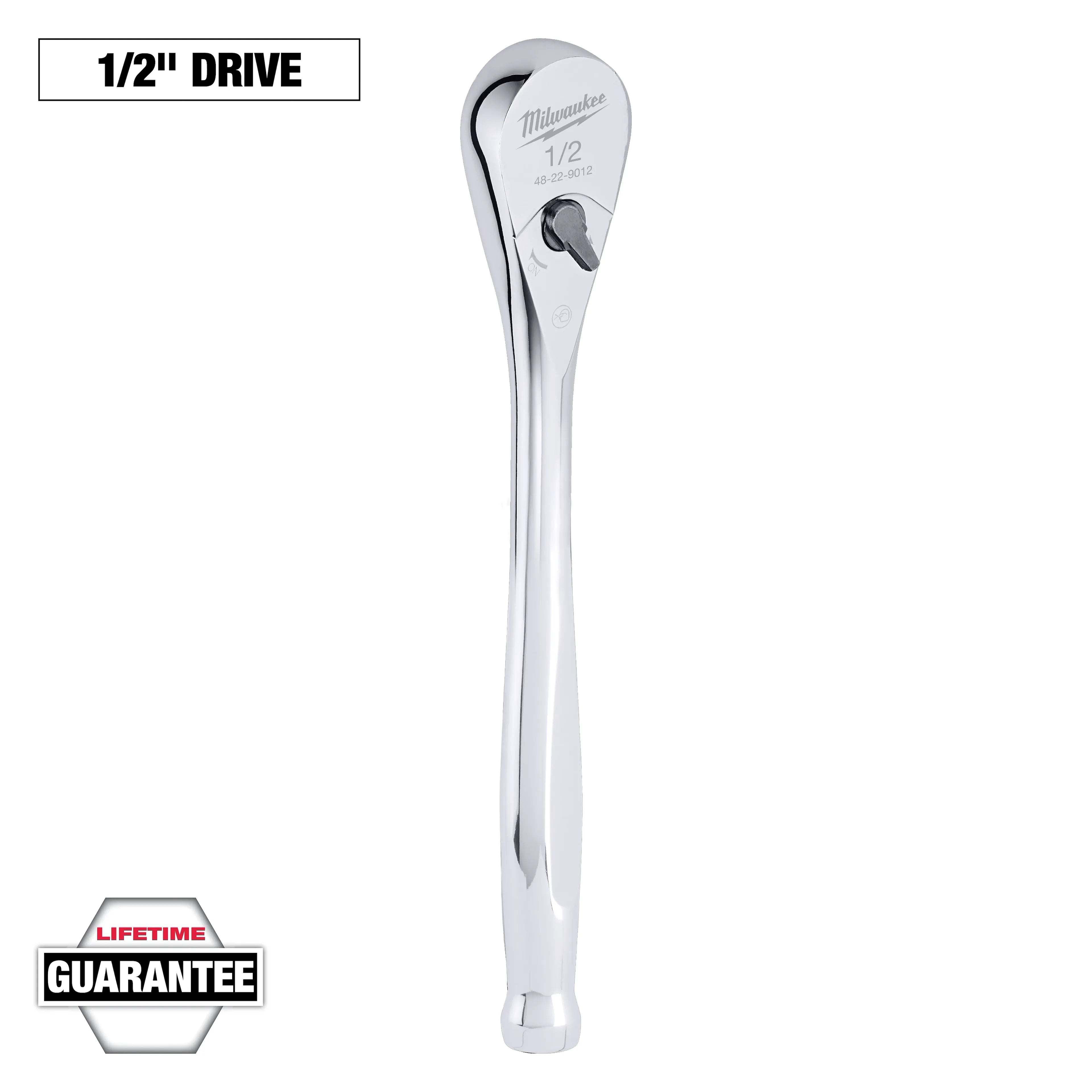 Milwaukee 48-22-9012 1/2 in. Drive Ratchet - Ace Tool Group - Milwaukee