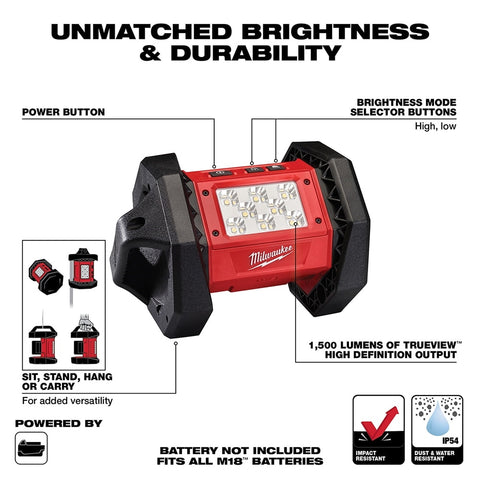 Milwaukee 2361-20 M18 ROVER Flood Light - Ace Tool Group - Milwaukee