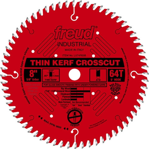 Freud Tools 8" Thin Kerf Ultimate High Production Cut-Off Saw Blade - Ace Tool Group - Freud