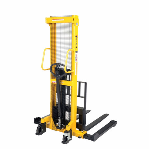 Vestil VHPS-2000-AA Manual Stacker Adjustable Forks/Legs 2K - Ace Tool Group - Vestil