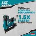 Makita XNB06Z 18V LXT 2-1/2 Angled Finish Nailer - Ace Tool Group - Makita