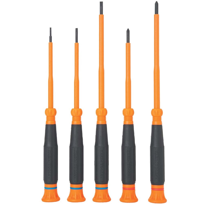 Klein 85615INS Insulated Screwdriver Set, 5 Pc - Ace Tool Group - Klein