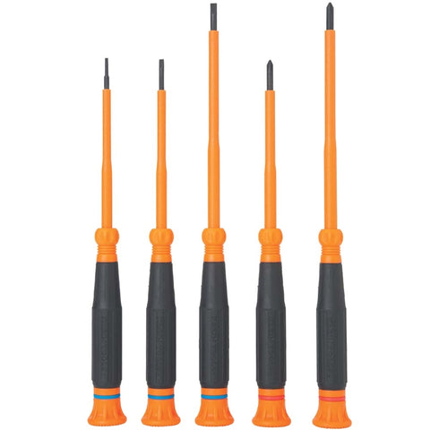 Klein 85615INS Insulated Screwdriver Set, 5 Pc - Ace Tool Group - Klein