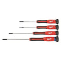 Milwaukee 48-22-2604 4 PC Precision Screwdriver Set - Ace Tool Group - Milwaukee