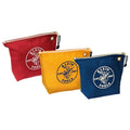 Klein Tools 5539CPAK Assorted Canvas Zipper Bags, 3-pack - Ace Tool Group - Klein