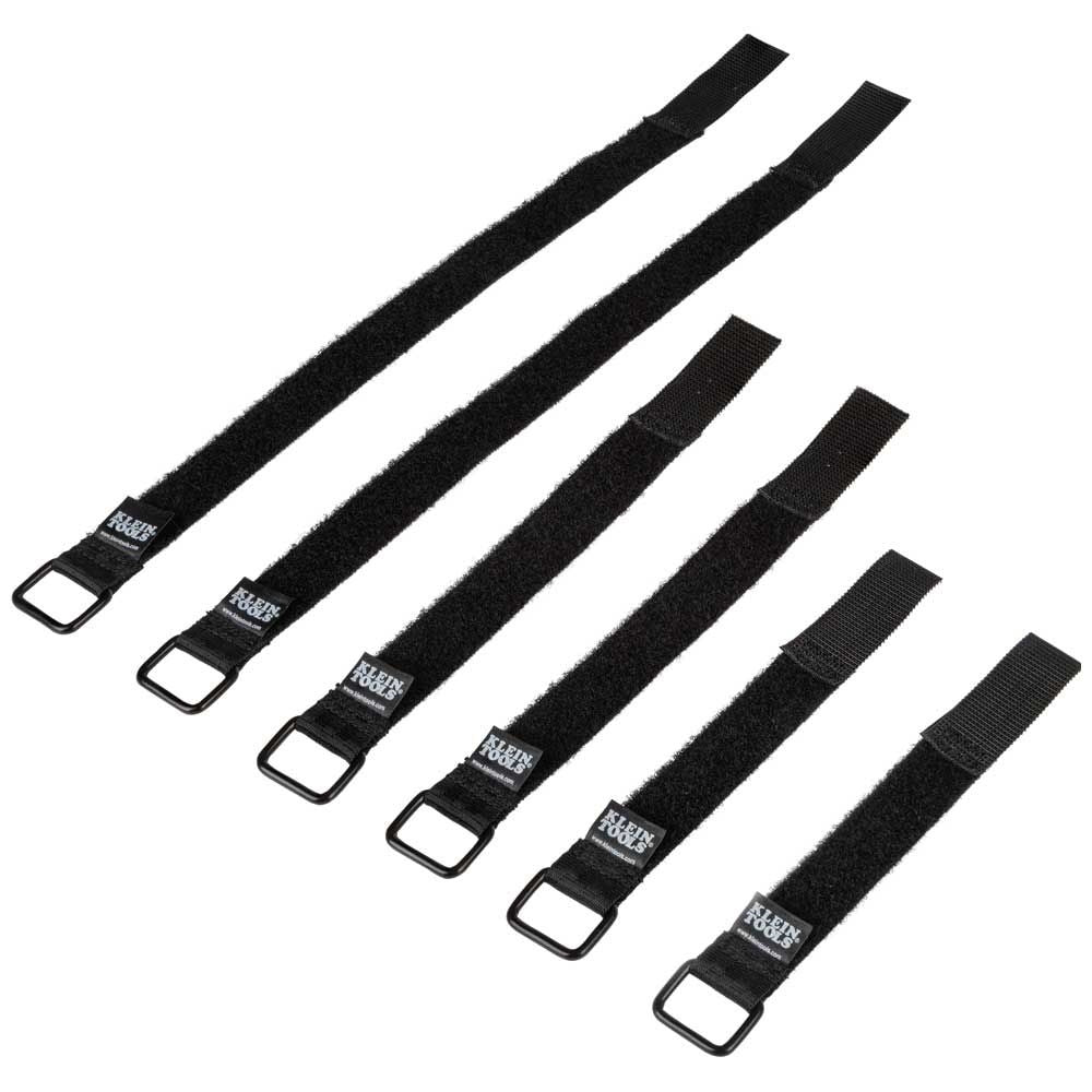 Klein 450-600 Hook/Loop Cinch Straps Multi Pack - Ace Tool Group - Klein