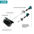 Bristle Brush Couple Shaft Attachment - Ace Tool Group - Makita
