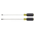 Klein Tools 85072 2-Piece 10'' (254 mm) Long Blade Screwdriver Set - Ace Tool Group - Klein
