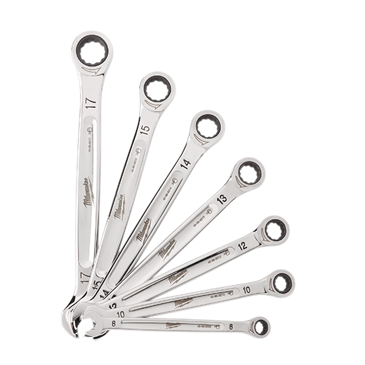 Milwaukee 48-22-9506 7pc Ratcheting Wrench Set - M - Ace Tool Group - Milwaukee