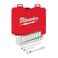 Milwaukee 48-22-9504 1/4" Drive METRIC Socket Set (28-Piece) - Ace Tool Group - Milwaukee