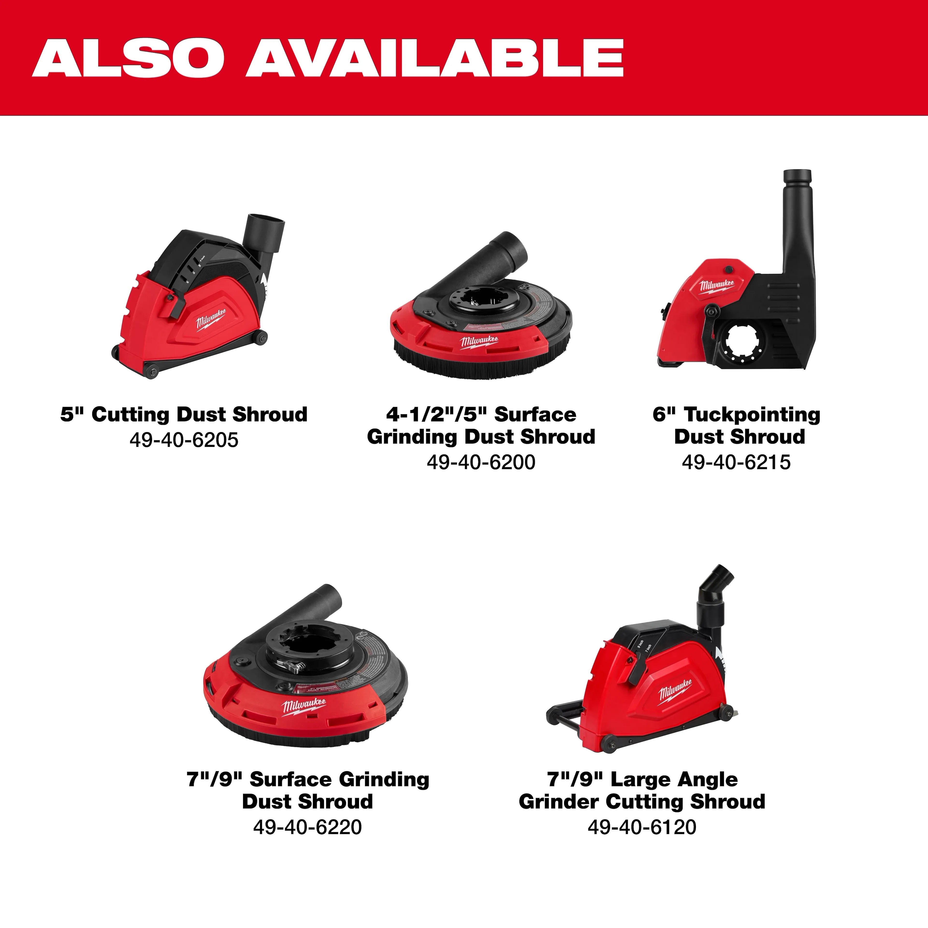 Milwaukee 49-40-6205 5" Cutting Shroud - Ace Tool Group - Milwaukee