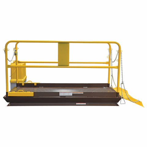 Vestil WL-100-5-48 Prem Truck Scissor Dock Lift 5K 4X8 Ft - Ace Tool Group - Vestil