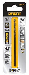 Dewalt Dwa1207 - 7/64" Cobalt Drill Split Point 5 - Ace Tool Group - DeWalt