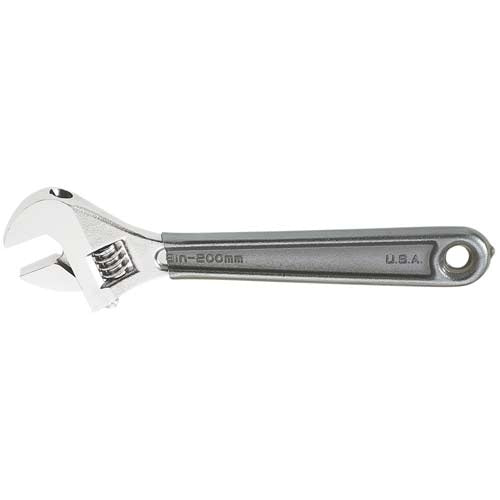Klein Tools D506-4 4" Adjustable Wrench Plastic Dipped - Ace Tool Group - Klein