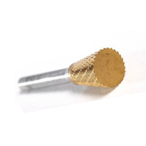 Champion Sn2 Inverted Cone Shape Carbide Bur - Titanium - Ace Tool Group - Champion Cutting