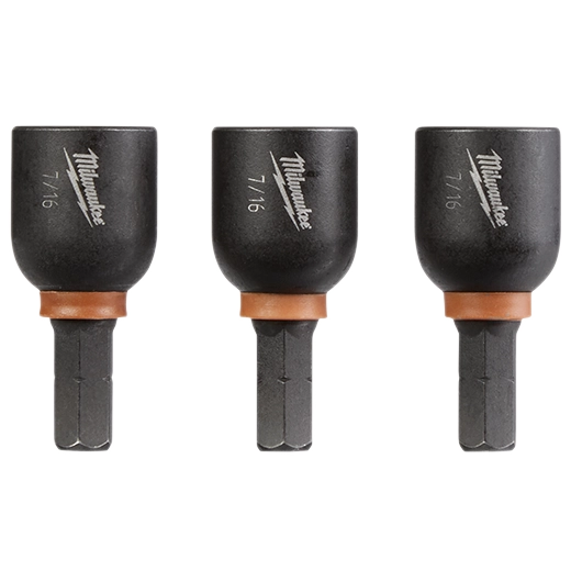 Milwaukee 49-66-4516  7/16" Insert Nut Driver 3PK - Ace Tool Group - Milwaukee