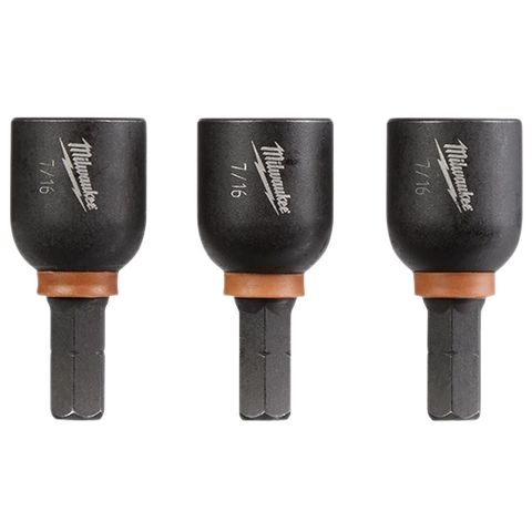Milwaukee 49-66-4516  7/16" Insert Nut Driver 3PK