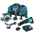 Makita XT616T 18V LXT® Lithium-Ion Brushless Cordless 6-Pc. Combo Kit (5.0Ah)