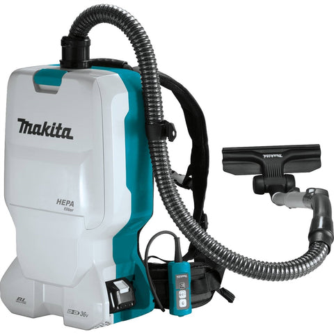 Makita XCV17PG 18V X2 (36V) Backpack Dry Vacuum - Ace Tool Group - Makita