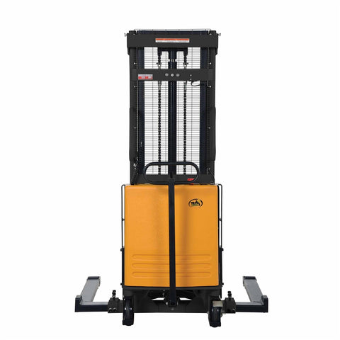 Vestil SL-118-AA Adjustable Stacker W/Powered Lift 118 In - Ace Tool Group - Vestil