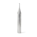 Amana Tool 51411 Solid Carbide Cnc Spiral 'O' Single Flute, Plastic Cutting 1/8 Dia X 1/2 X 1/4 Shank X 2 Inch Long Up-Cut Router Bit - Ace Tool Group - Amana Tool