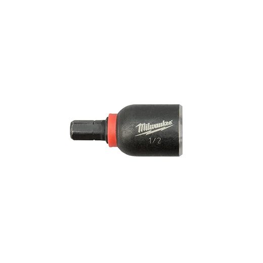 Milwaukee 49-66-4717 SHOCKWAVE Impact Duty 1/2" Insert Magnetic Nut Driver BULK 10 - Ace Tool Group - Milwaukee