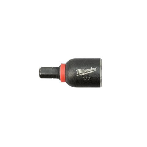 Milwaukee 49-66-4717 SHOCKWAVE Impact Duty 1/2" Insert Magnetic Nut Driver BULK 10