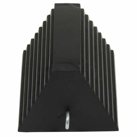 Vestil RWC-8 Rubber Wheel Chock-Eye Bolt 9.8X7.8X5.8 - Ace Tool Group - Vestil