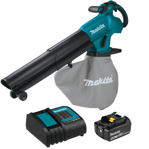 Makita 18V LXT Brushless Blower / Vacuum Mulcher Kit, with one battery (4.0Ah) - Ace Tool Group - Makita