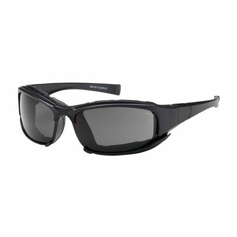 PIP 250-CE-10091 Cefiro Eyewear/Dust Goggle, Gray Polycarbonate Lens, Anti-Scratch And Anti-Fog, Black Full Frame With Foam Padding, Incl Interchangeable -12 Pack - Ace Tool Group - Protective Industrial Products