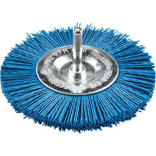 Makita D-70633 4 in. Nylon Wheel Brush, Fine, 240 Grit - Ace Tool Group - Makita