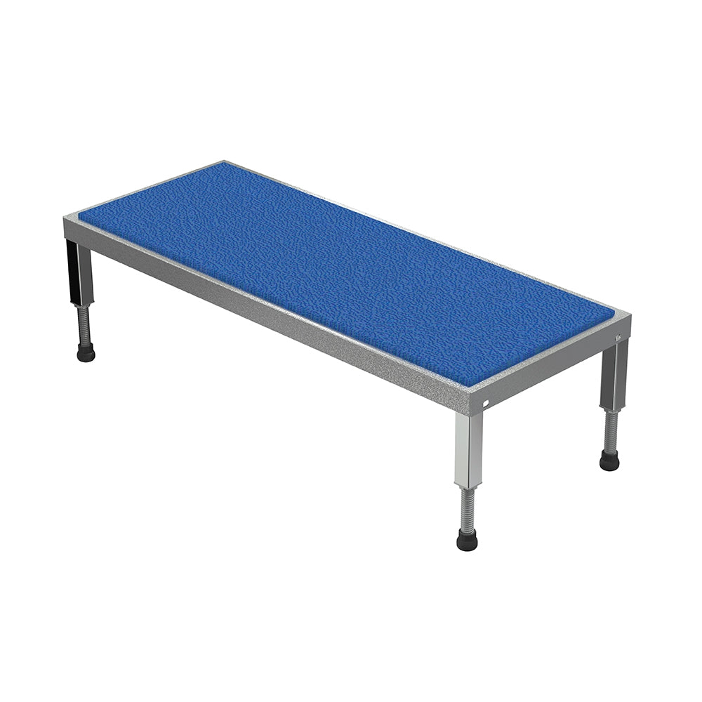 Vestil Adj Ss Stand 10-1/2-16-1/2 H 19w X 36l - Ace Tool Group - Vestil