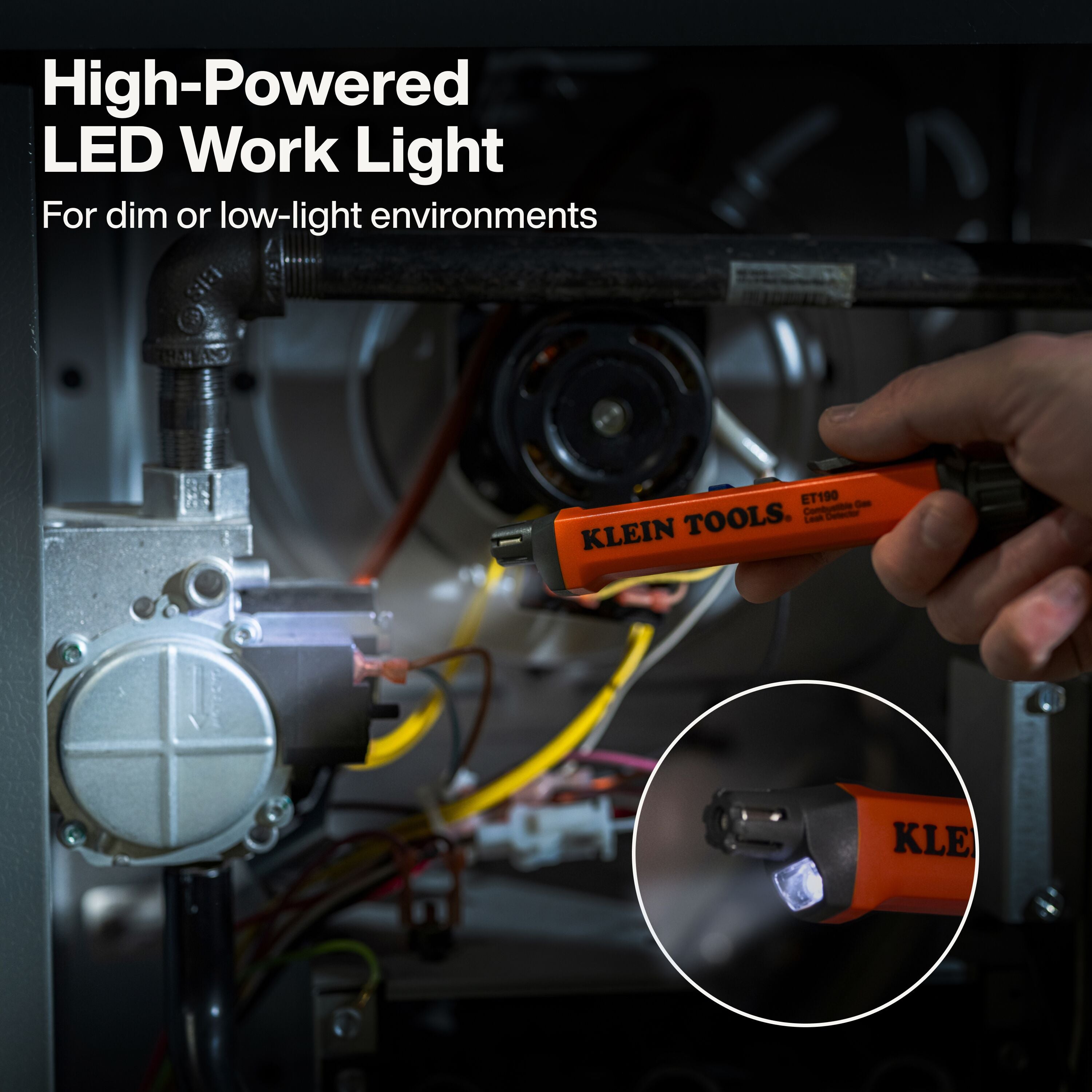 Klein ET190 Compact Combustible Gas Leak Detector - Ace Tool Group - Klein