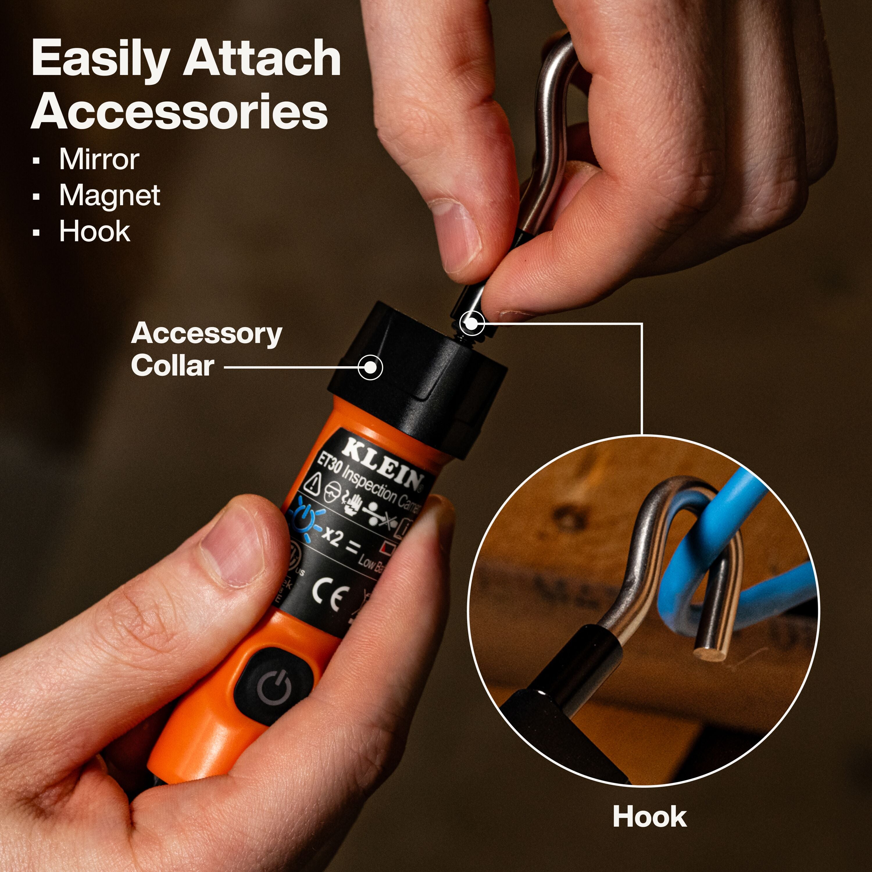 Klein ET30 Compact Wireless Inspection Camera - Ace Tool Group - Klein