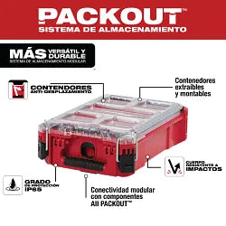 Milwaukee 48-22-8435 PACKOUT  Compact Organizer - Ace Tool Group - Milwaukee