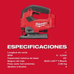 Milwaukee 2737-20 D-Handle Jig Saw - Ace Tool Group - Milwaukee
