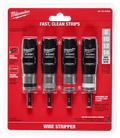 Milwaukee 48-32-6406 4PC Solid Wire Stripper Set - Ace Tool Group - Milwaukee