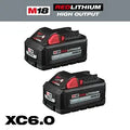 Milwaukee 48-11-1862 M18 XC6.0 Battery 2 Pack - Ace Tool Group - Milwaukee