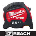 Milwaukee 48-22-9725 25 ft. STUD Tape Measure - Ace Tool Group - Milwaukee