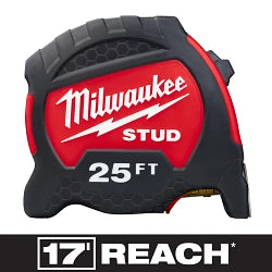 Milwaukee 48-22-9725 25 ft. STUD Tape Measure - Ace Tool Group - Milwaukee
