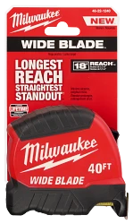 Milwaukee 48-22-1240 40ft Wide Blade Tape Measure 6 Pack - Ace Tool Group - Milwaukee