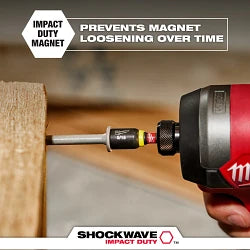 Milwaukee 49-66-4609 SHOCKWAVE Impact Duty 9MM x 2-9/16" Magnetic Nut Driver - Bulk (10) - Ace Tool Group - Milwaukee