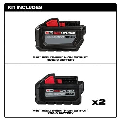 Milwaukee 48-11-1862 M18 XC6.0 Battery 2 Pack - Ace Tool Group - Milwaukee