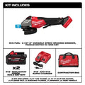 Milwaukee 3672-22 M18 FUEL 4-1/2"-6" Variable Speed Braking Grinder, Paddle Switch w/ ONE-KEY Kit - Ace Tool Group - Milwaukee