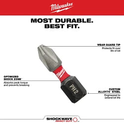Milwaukee 48-32-4135 SHOCKWAVE Impact Torx T20 Insert Bits 25PK - Ace Tool Group - Milwaukee